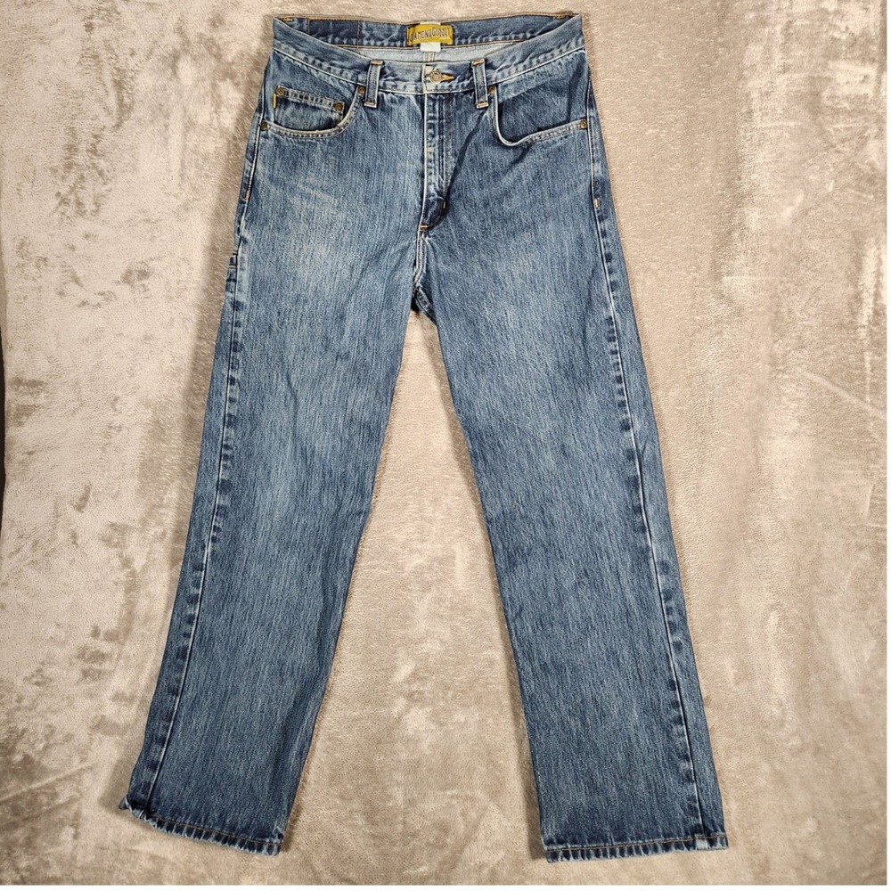 Diamond Gusset Lynchburg Jeans Men's 32X30 Blue Excellent Made in‎ USA DMRLW-133